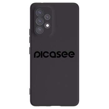Picasee Samsung Galaxy A53 5G A536 Hülle - Schwarzes Silikon - Picasee - new logo - black