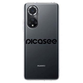 Picasee Huawei Nova 9 SE Hülle - Transparentes Silikon - Picasee - new logo - black