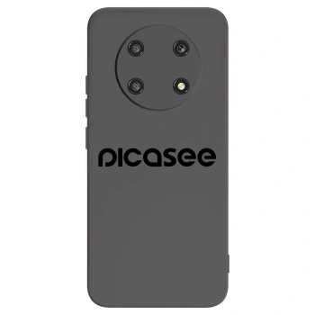 Picasee Honor Magic4 Lite 5G Hülle - Schwarzes Silikon - Picasee - new logo - black
