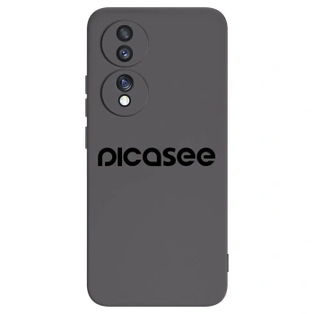 Picasee Honor 70 Hülle - Schwarzes Silikon - Picasee - new logo - black