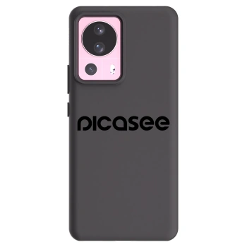 Picasee Xiaomi 13 Lite Hülle - Schwarzes Silikon - Picasee - new logo - black