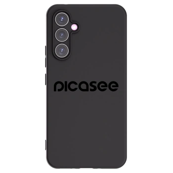 Picasee Samsung Galaxy A54 5G A546B Hülle - Schwarzes Silikon - Picasee - new logo - black