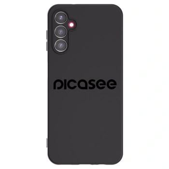Picasee Samsung Galaxy A14 5G A146P Hülle - Schwarzes Silikon - Picasee - new logo - black
