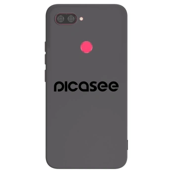 Hülle für Xiaomi Mi 8 Lite - Picasee - new logo - black