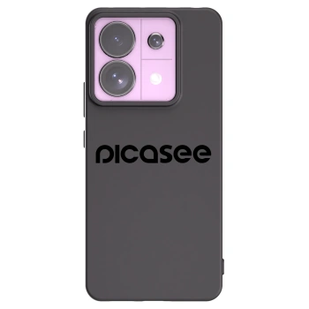 Picasee Xiaomi Redmi Note 13 Pro 5G Hülle - Schwarzes Silikon - Picasee - new logo - black