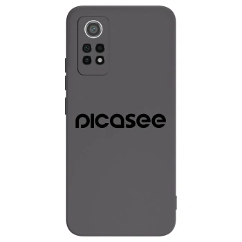 Picasee Xiaomi Redmi Note 12 Pro 4G Hülle - Schwarzes Silikon - Picasee - new logo - black