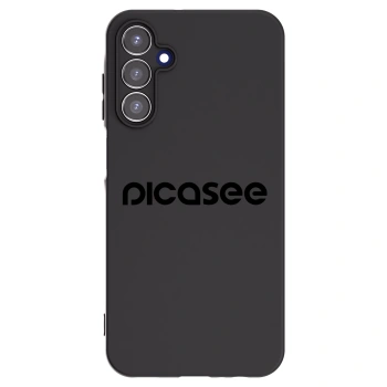 Picasee Samsung Galaxy A15 A156B 5G Hülle - Schwarzes Silikon - Picasee - new logo - black