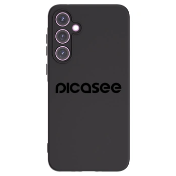 Picasee Samsung Galaxy A35 5G A356B Hülle - Schwarzes Silikon - Picasee - new logo - black
