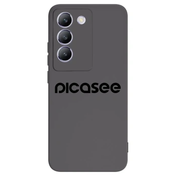 Picasee Vivo V40 SE 5G Hülle - Schwarzes Silikon - Picasee - new logo - black