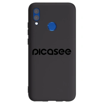 Hülle für Huawei P Smart 2019 - Picasee - new logo - black
