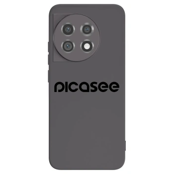 Picasee OnePlus 11 5G Hülle - Schwarzes Silikon - Picasee - new logo - black