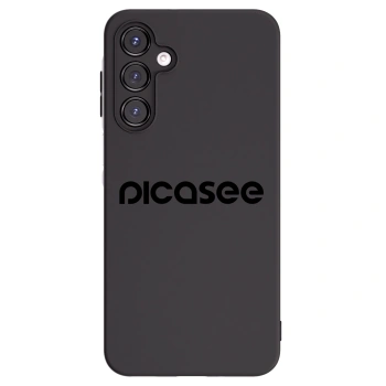Picasee Samsung Galaxy A16 5G Hülle - Schwarzes Silikon - Picasee - new logo - black