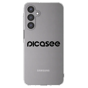 Picasee Samsung Galaxy A16 5G Hülle - Transparentes Silikon - Picasee - new logo - black