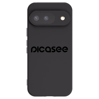 Picasee Google Pixel 9 Hülle - Schwarzes Silikon - Picasee - new logo - black