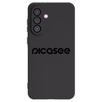 Picasee Samsung Galaxy A36 5G Hülle - Schwarzes Silikon - Picasee - new logo - black