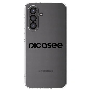 Picasee Samsung Galaxy A36 5G Hülle - Transparentes Silikon - Picasee - new logo - black