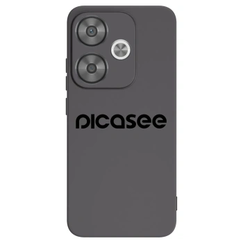 Picasee Xiaomi Poco F6 Hülle - Schwarzes Silikon - Picasee - new logo - black