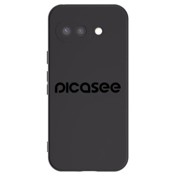 Picasee Google Pixel 9a Hülle - Schwarzes Silikon - Picasee - new logo - black