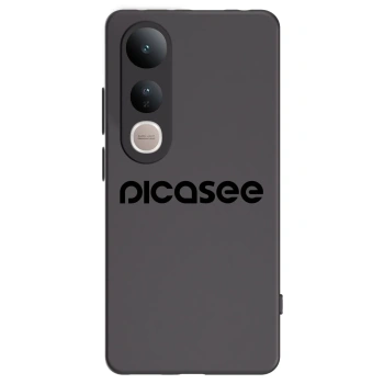Picasee Vivo V50 Lite 5G Hülle - Schwarzes Silikon - Picasee - new logo - black