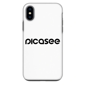 Hülle für Apple iPhone X/XS - Picasee - new logo - black