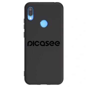 Hülle für Huawei Y6 2019 - Picasee - new logo - black