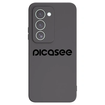 Picasee Xiaomi Redmi 15 5G Hülle - Schwarzes Silikon - Picasee - new logo - black