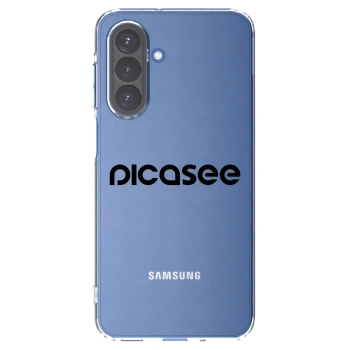 Picasee Samsung Galaxy A17 5G Hülle - Transparentes Silikon - Picasee - new logo - black