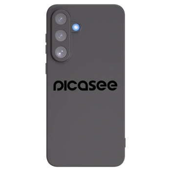 Picasee Samsung Galaxy S25 FE 5G Hülle - Schwarzes Silikon - Picasee - new logo - black