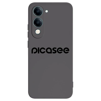 Picasee Vivo Y29s 5G Hülle - Schwarzes Silikon - Picasee - new logo - black