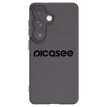 Picasee Samsung Galaxy S26 Hülle - Schwarzes Silikon - Picasee - new logo - black