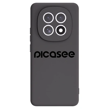 Picasee Xiaomi Redmi Note 15 5G Hülle - Schwarzes Silikon - Picasee - new logo - black