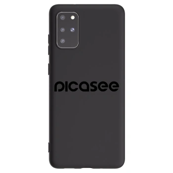 Picasee Samsung Galaxy S20+ G985F Hülle - Schwarzes Silikon - Picasee - new logo - black