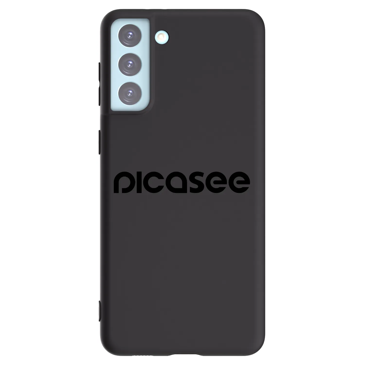 Picasee Samsung Galaxy S21+ 5G G996F Hülle - Schwarzes Silikon - Picasee - new logo - black
