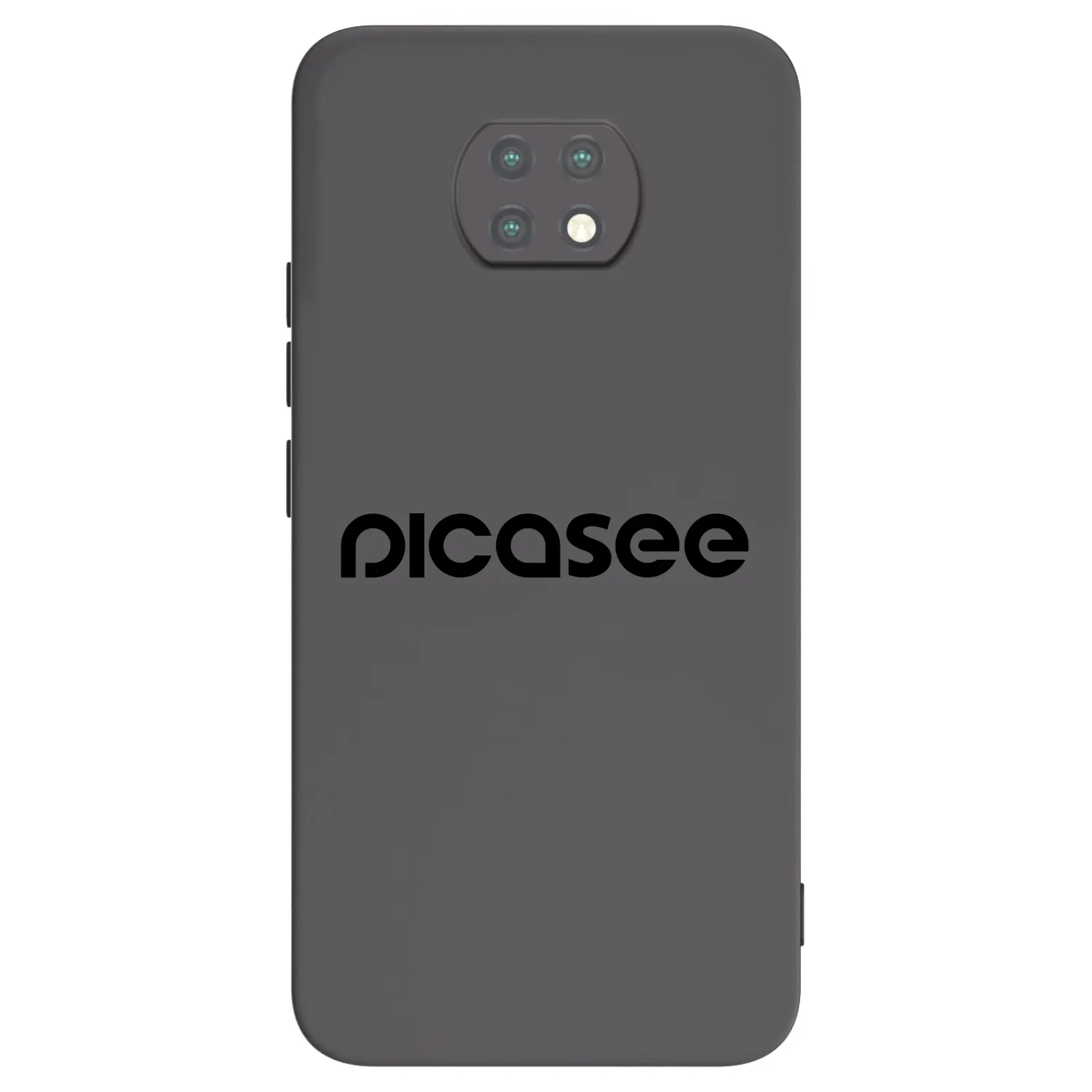 Picasee Xiaomi Redmi Note 9T Hülle - Schwarzes Silikon - Picasee - new logo - black