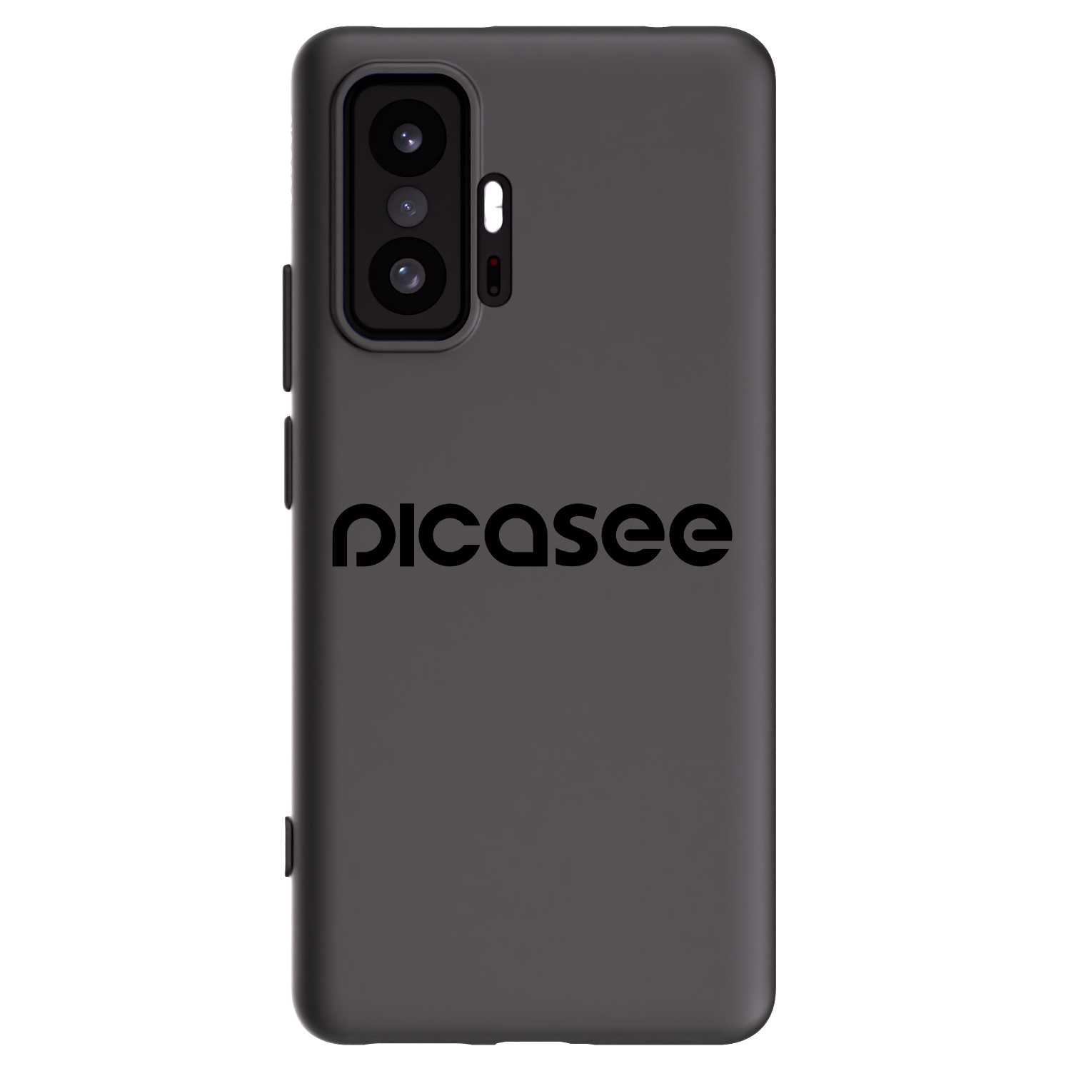 Picasee Xiaomi 11T Hülle - Schwarzes Silikon - Picasee - new logo - black