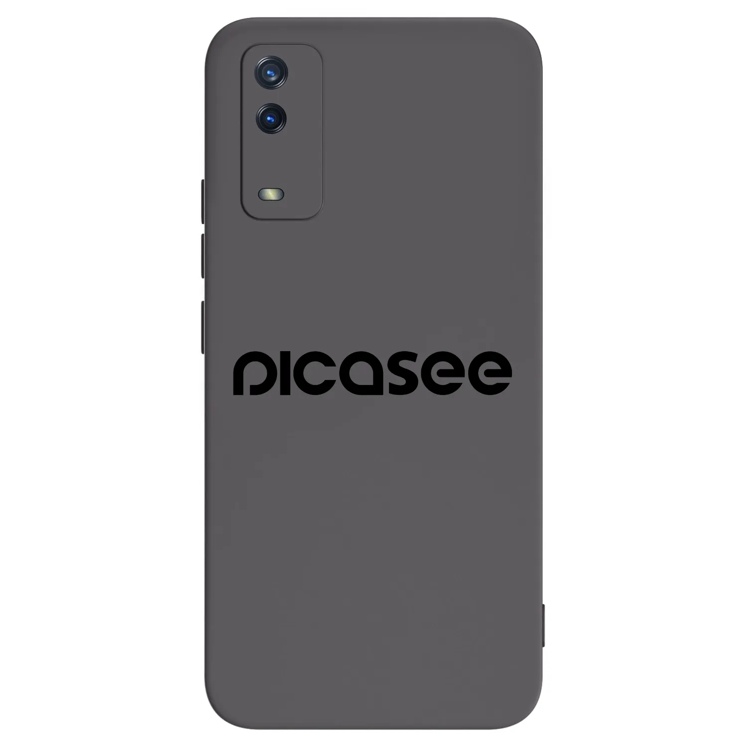 Picasee Vivo Y11s Hülle - Schwarzes Silikon - Picasee - new logo - black