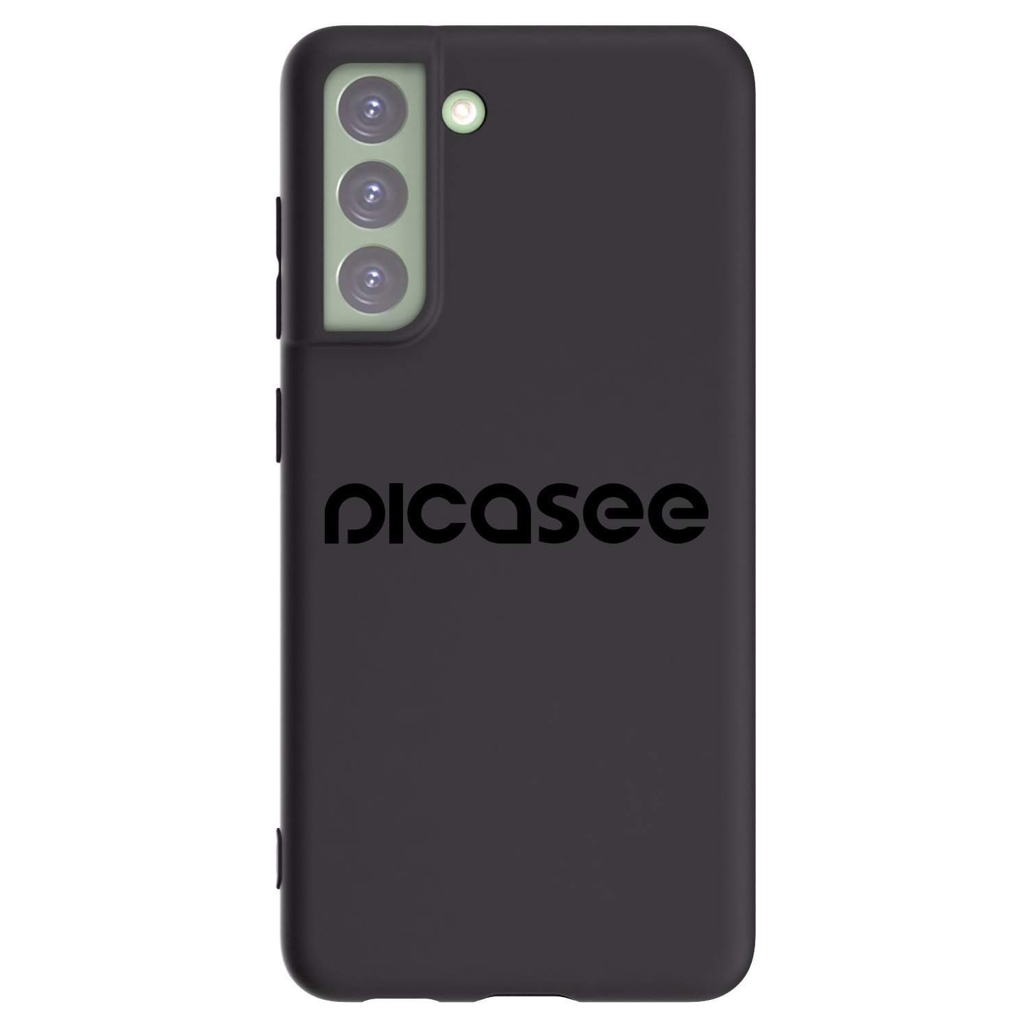 Picasee Samsung Galaxy S21 FE 5G Hülle - Schwarzes Silikon - Picasee - new logo - black