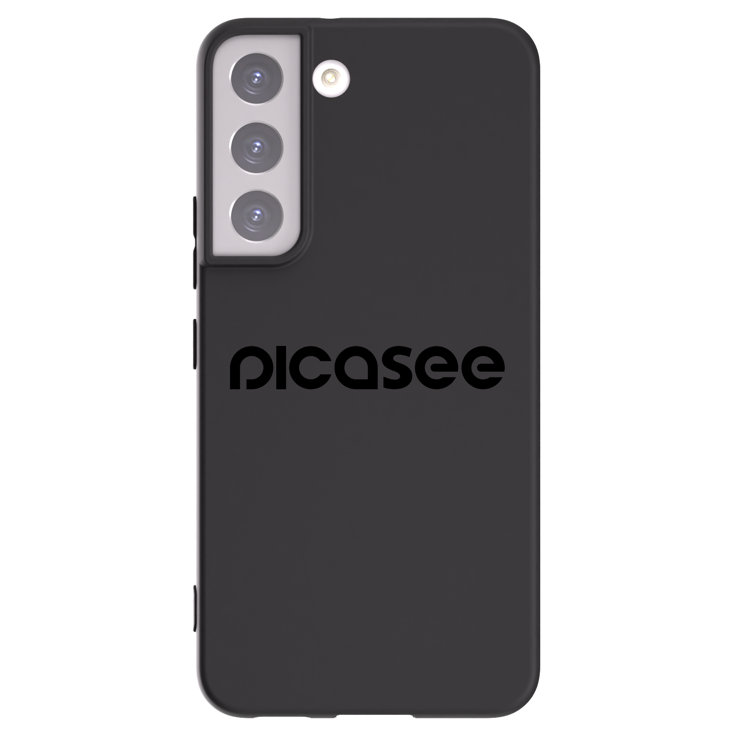 Picasee Samsung Galaxy S22 5G Hülle - Schwarzes Silikon - Picasee - new logo - black