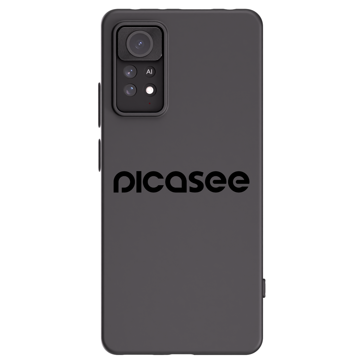 Picasee Xiaomi Redmi Note 11 Pro Hülle - Schwarzes Silikon - Picasee - new logo - black