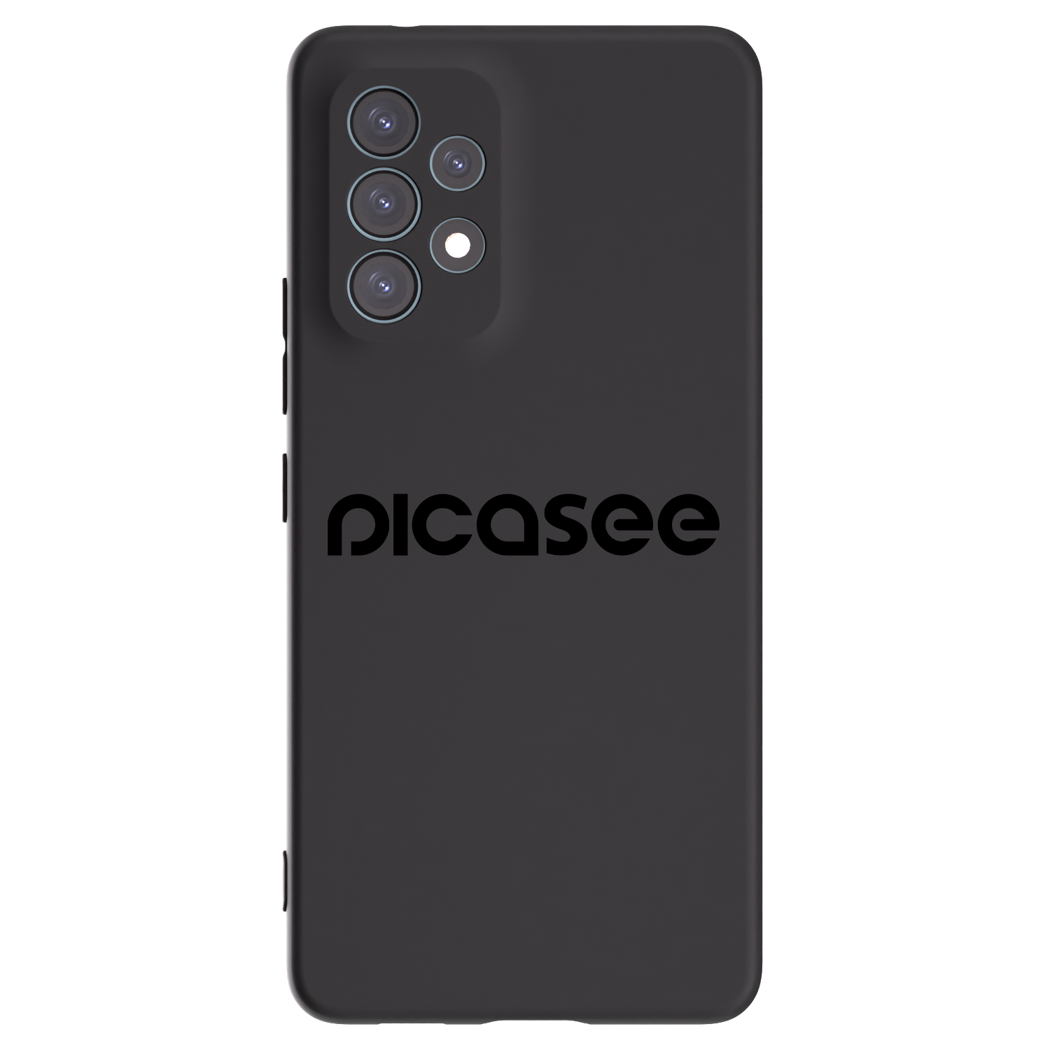 Picasee Samsung Galaxy A53 5G A536 Hülle - Schwarzes Silikon - Picasee - new logo - black