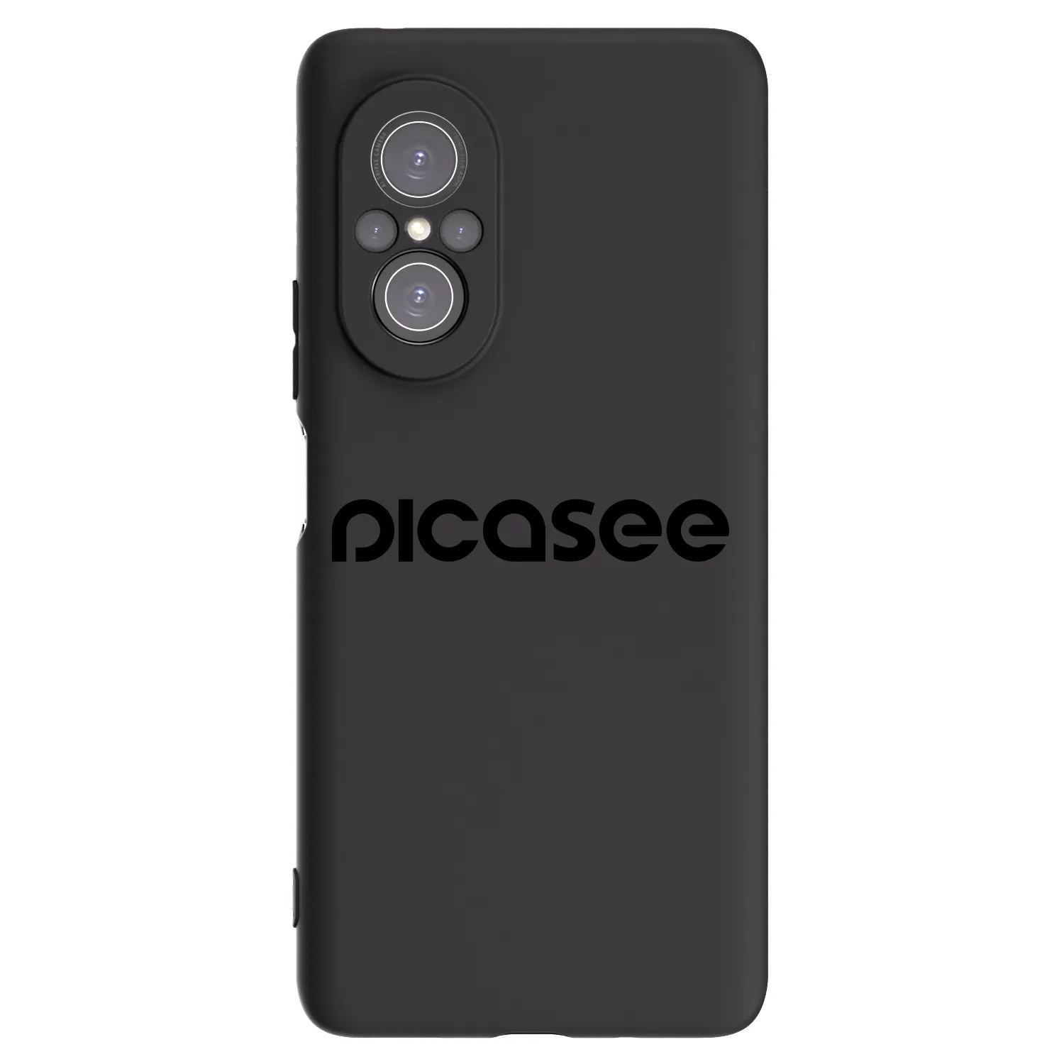 Picasee Huawei Nova 9 SE Hülle - Schwarzes Silikon - Picasee - new logo - black