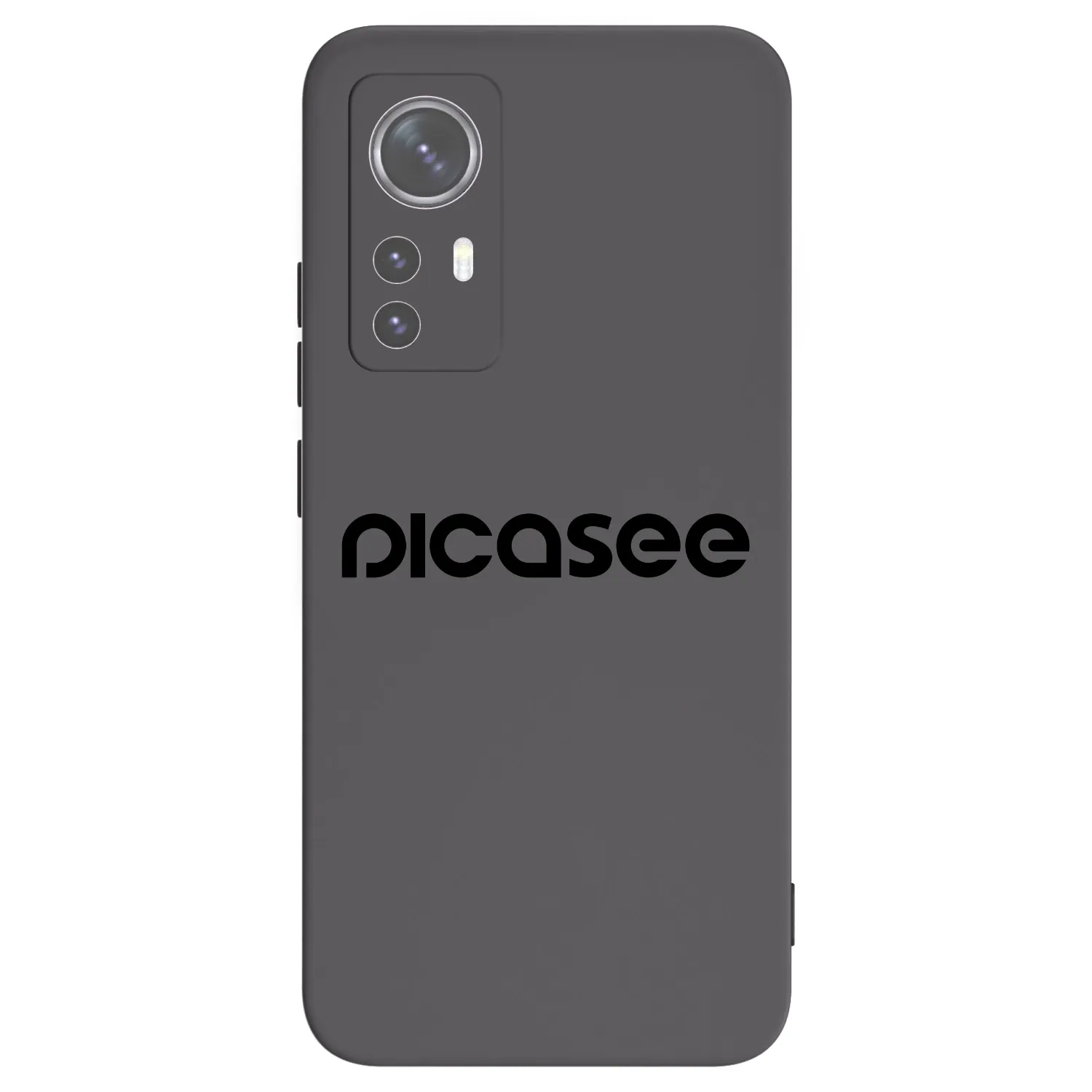 Picasee Xiaomi 12X Hülle - Schwarzes Silikon - Picasee - new logo - black