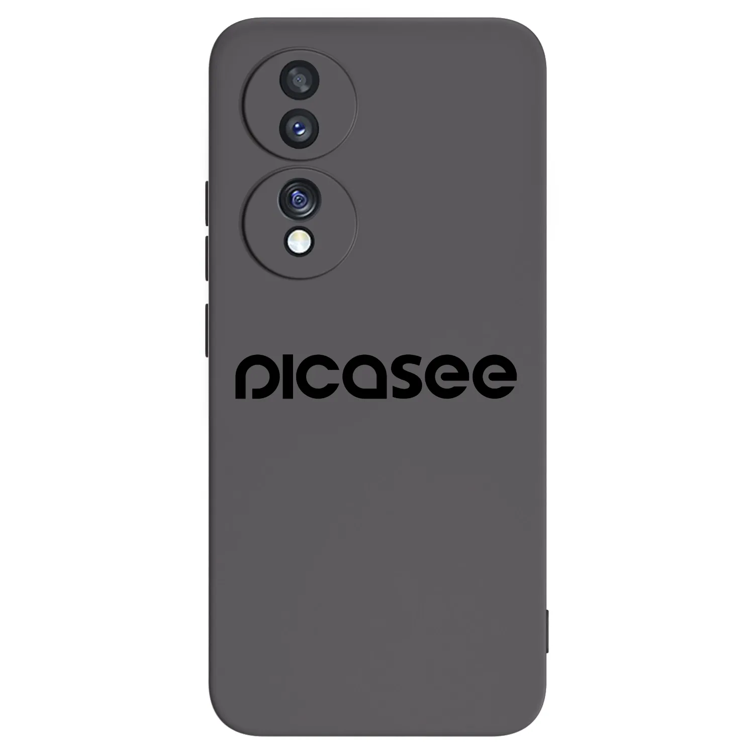 Picasee Honor 70 Hülle - Schwarzes Silikon - Picasee - new logo - black