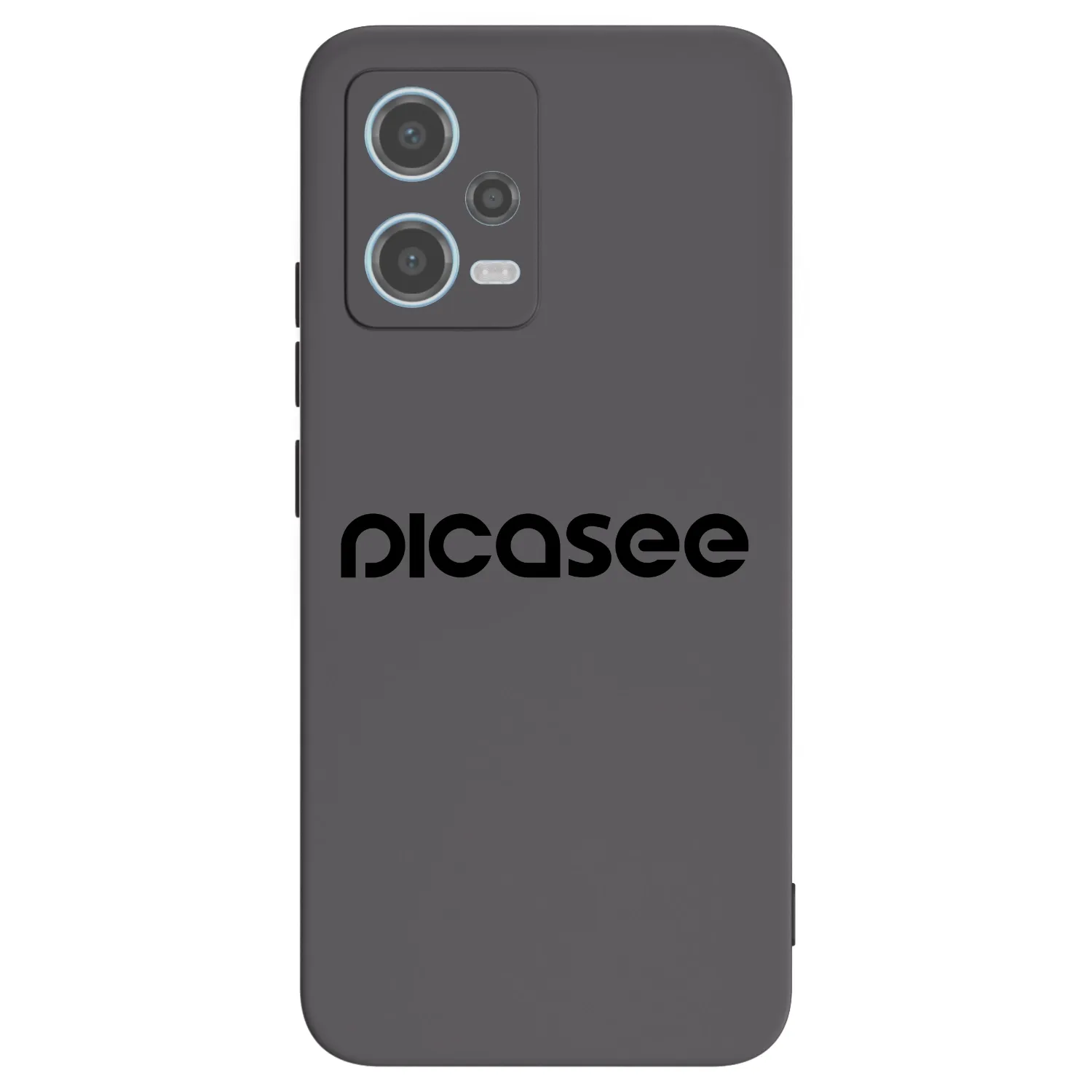 Picasee Xiaomi Redmi Note 12 5G Hülle - Schwarzes Silikon - Picasee - new logo - black