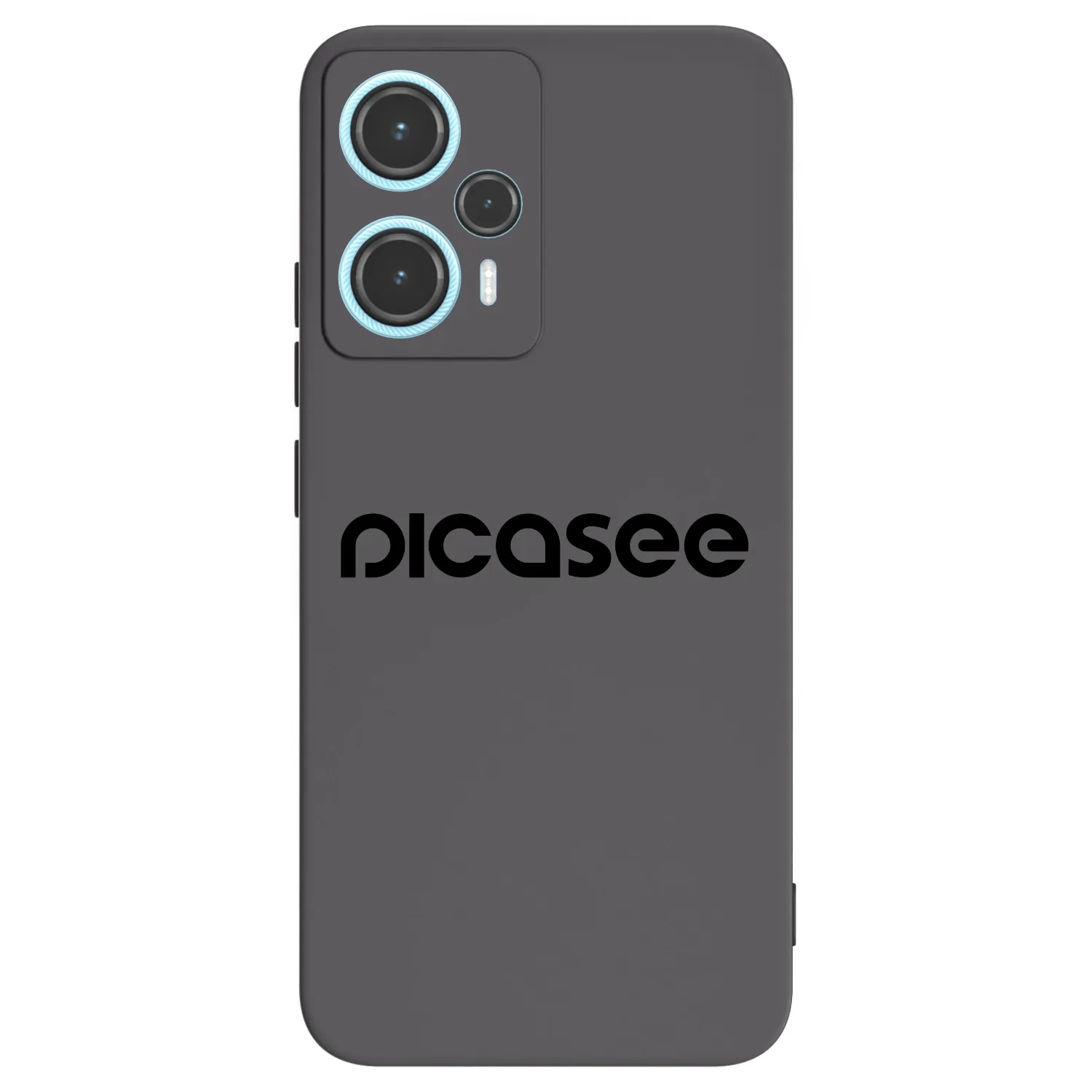 Picasee Xiaomi Poco F5 Hülle - Schwarzes Silikon - Picasee - new logo - black