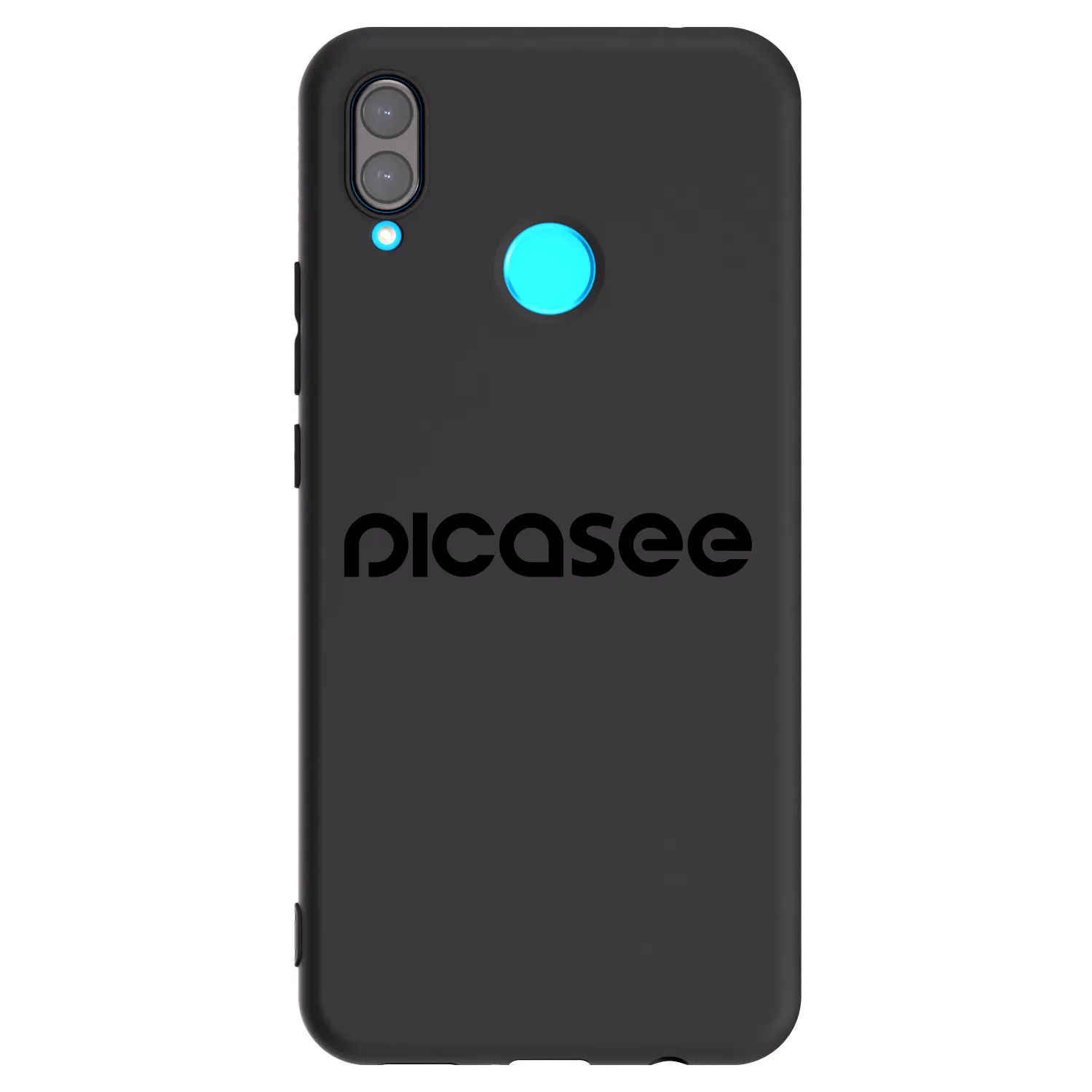 Picasee Huawei Nova 3i Hülle - Schwarzes Silikon - Picasee - new logo - black