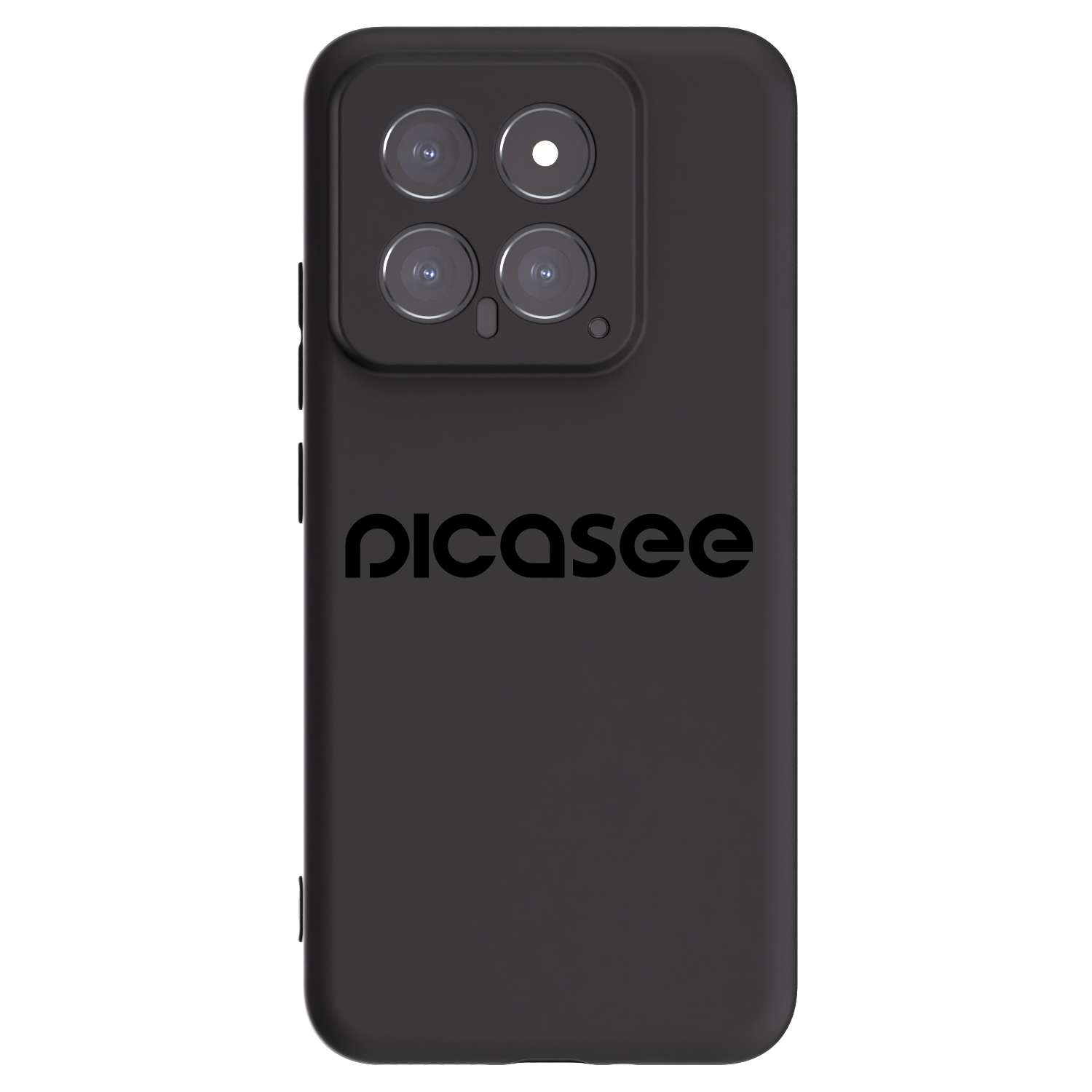 Picasee Xiaomi 14 Hülle - Schwarzes Silikon - Picasee - new logo - black