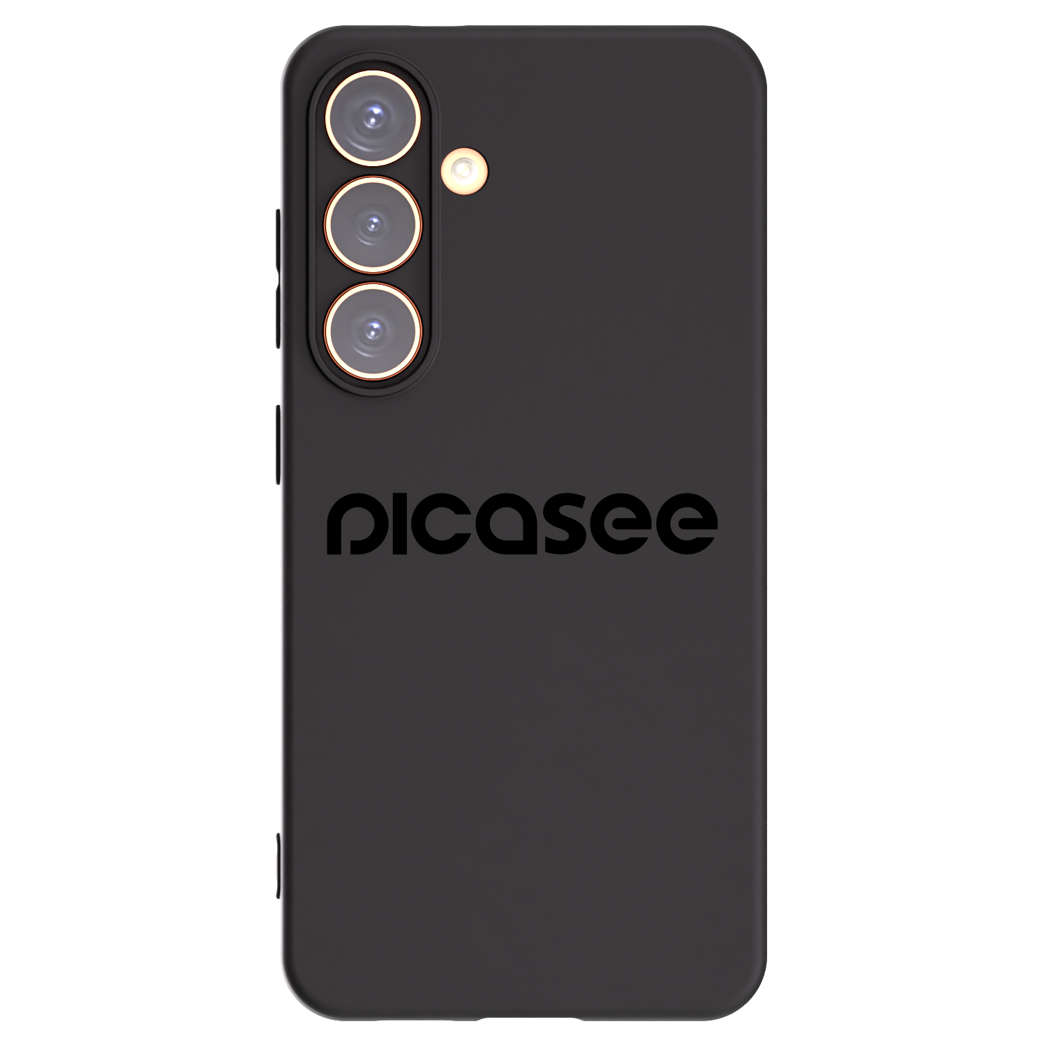 Picasee Samsung Galaxy S24 S921B 5G Hülle - Schwarzes Silikon - Picasee - new logo - black