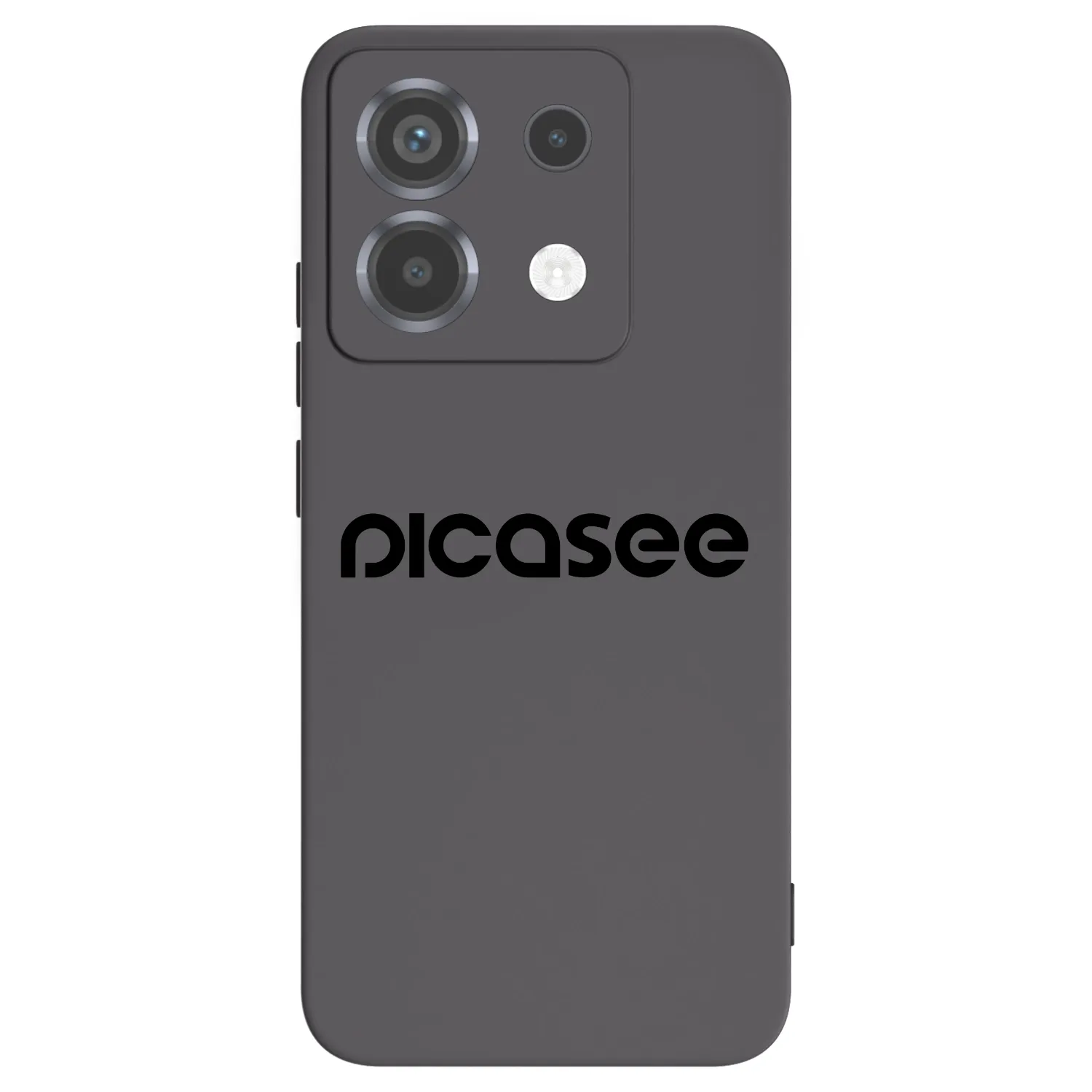 Picasee Xiaomi Poco X6 Hülle - Schwarzes Silikon - Picasee - new logo - black