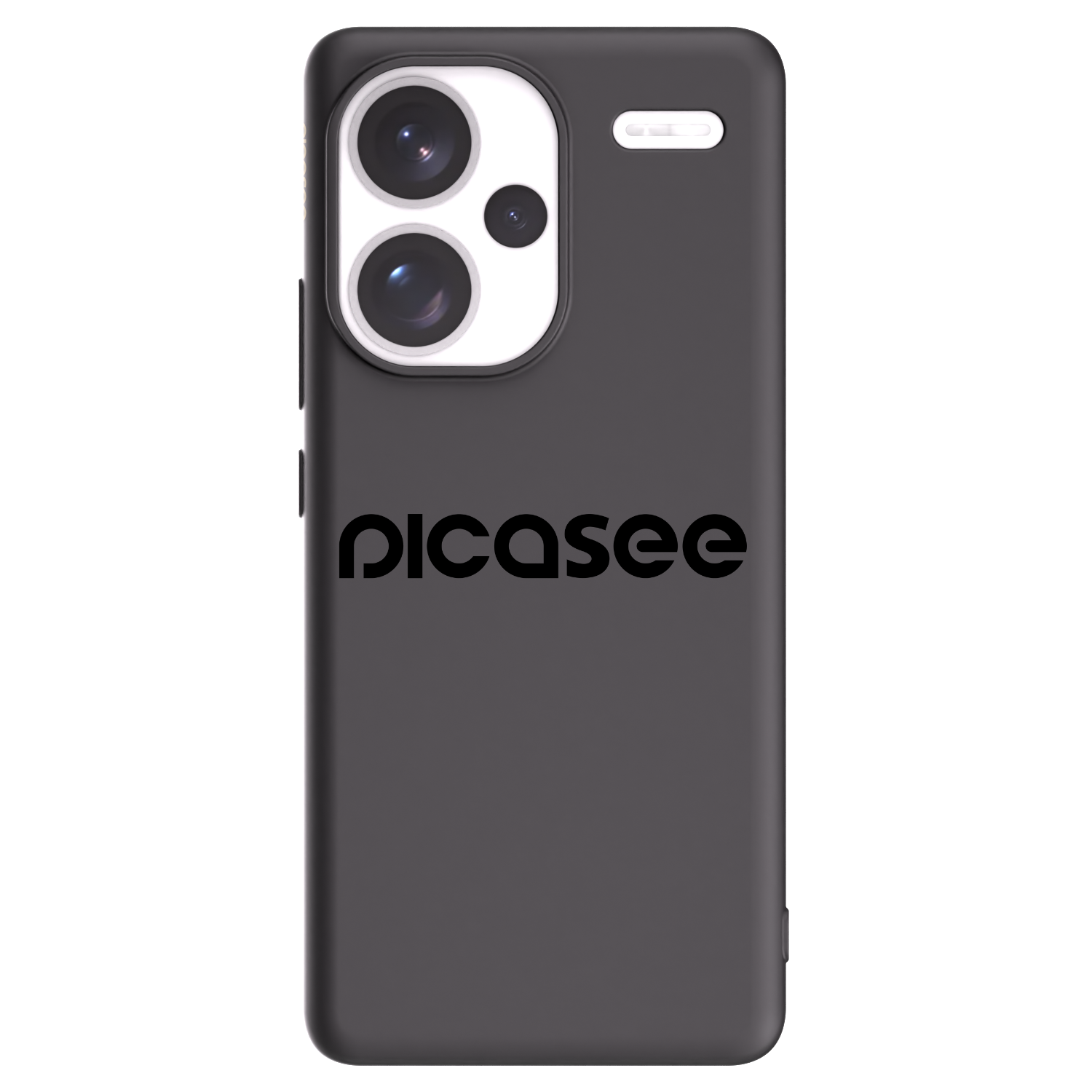 Picasee Xiaomi Redmi Note 13 Pro+ 5G Hülle - Schwarzes Silikon - Picasee - new logo - black
